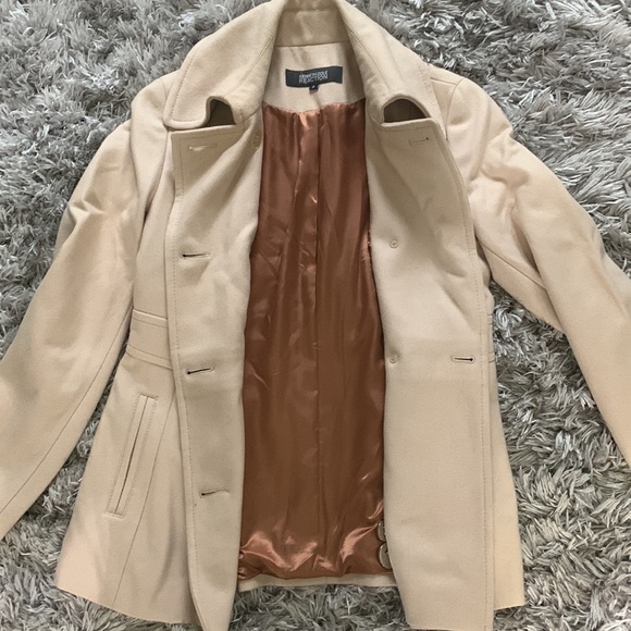 Cream, Kenneth Cole reaction, Wool Coat - Picture 8 of 8